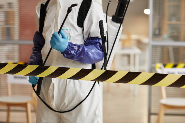 Professional Blood Cleanup technician working in Selma, NC